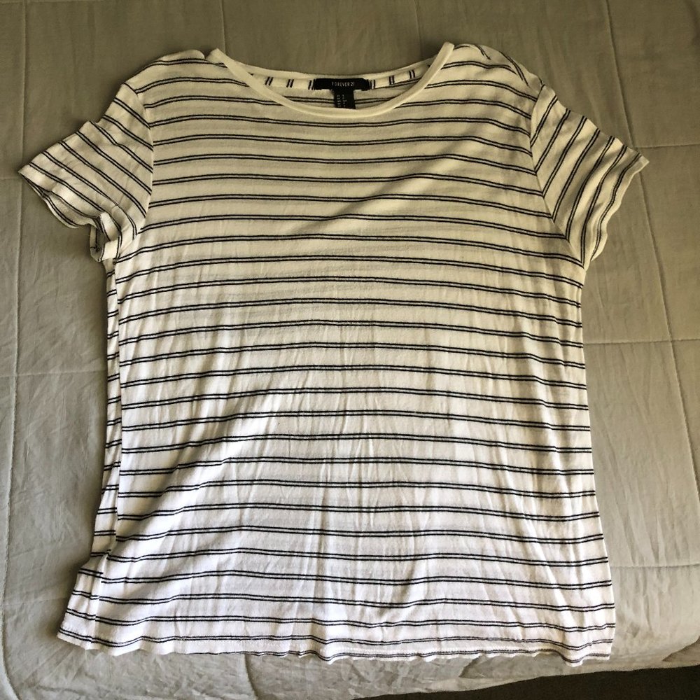 F21 Striped Shirt